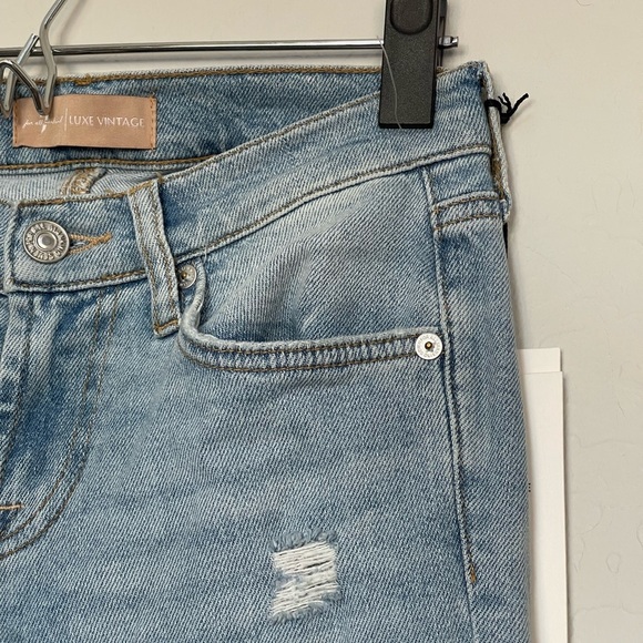 7 for all mankind LUXE VINTAGE HIGH WAIST SLIM KICK size 24 - Picture 5 of 12